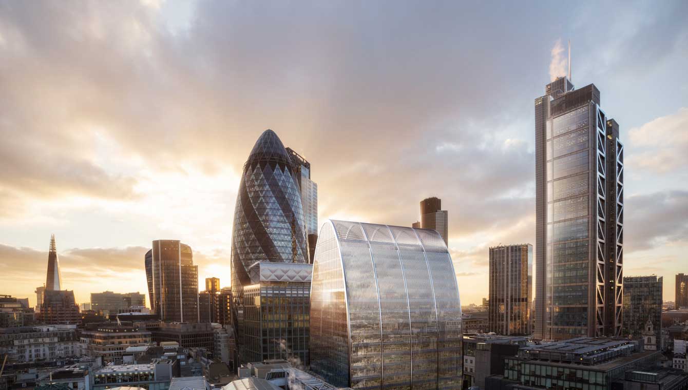 modern skyscrapers